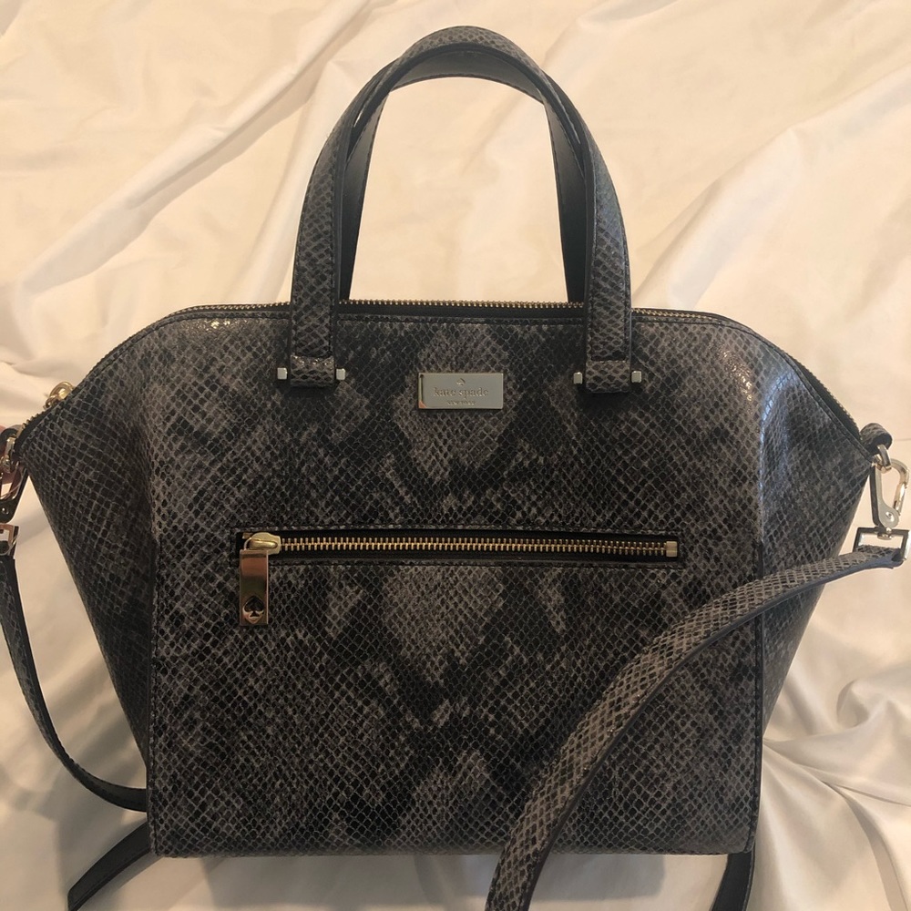 Kate Spade Snake Print Medium Bag